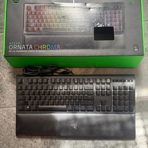Razer Ornata Chroma Black Keyboard with RGB Lighting